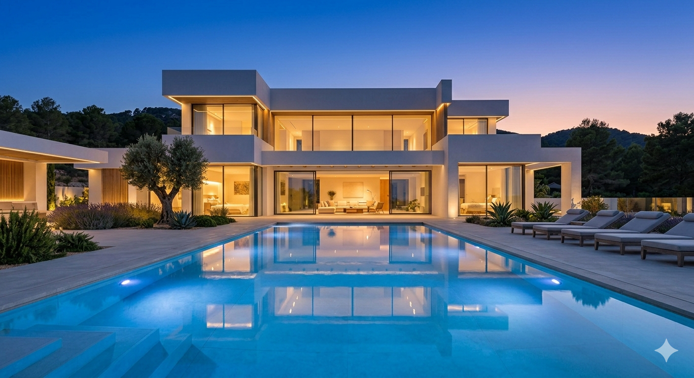 Villa contemporánea en Ibiza